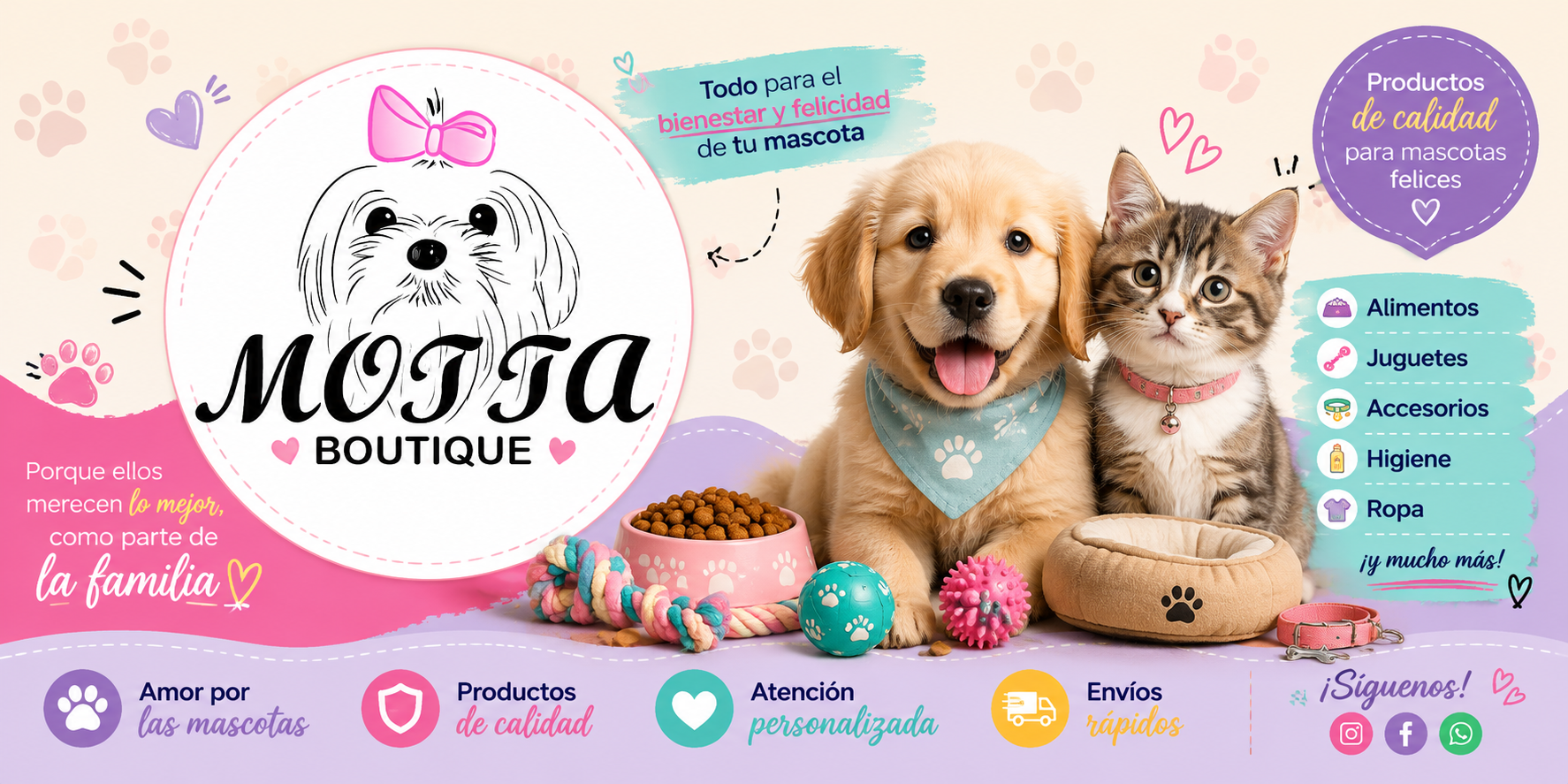 Banner de Motta Boutique
